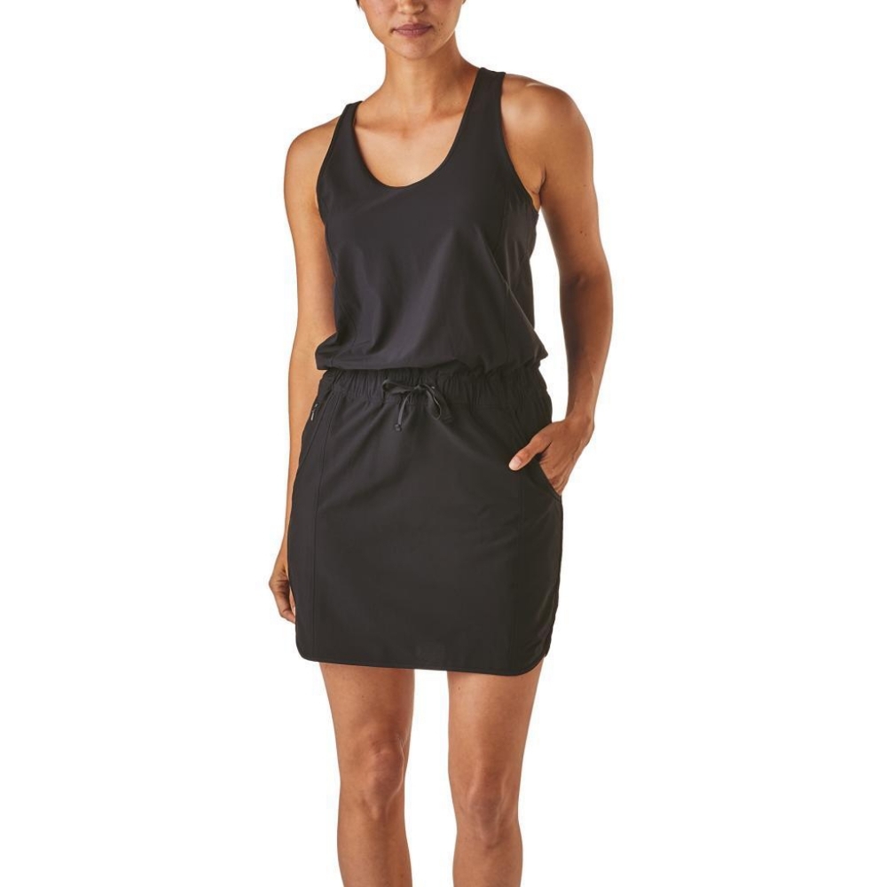 Patagonia black sleeveless Fleetwith dress